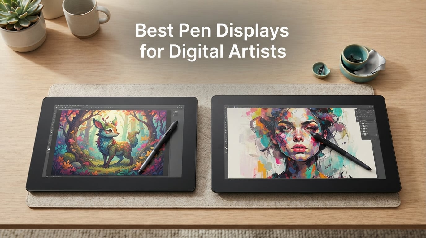 Best Pen Displays for Digital Artists