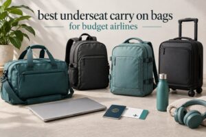 best underseat carry on bags for budget airlines