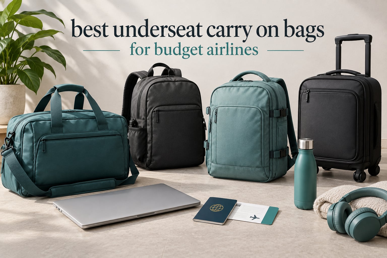 best underseat carry on bags for budget airlines