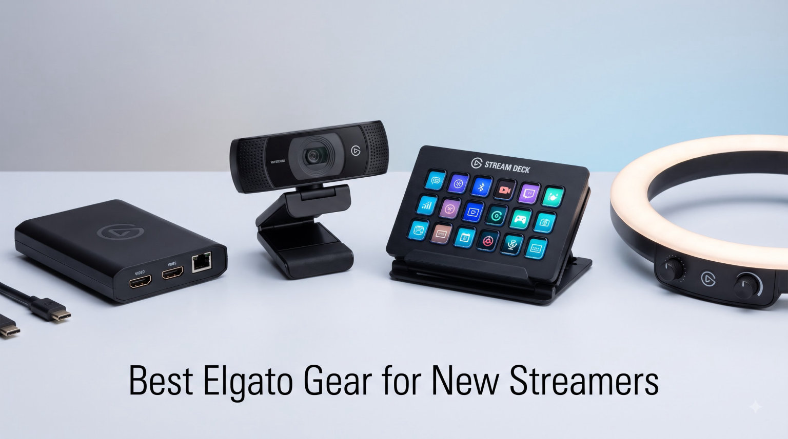 Best Elgato Gear for New Streamers