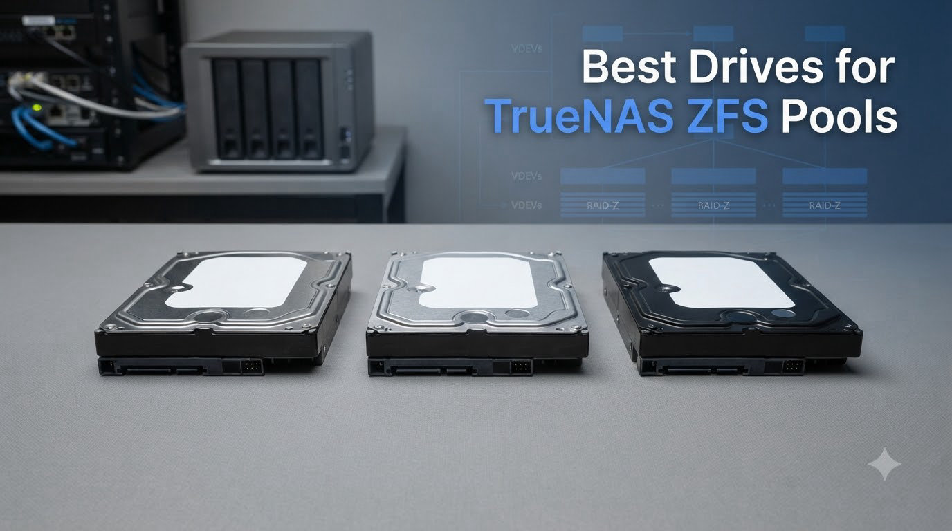 Best Drives for TrueNAS ZFS Pools