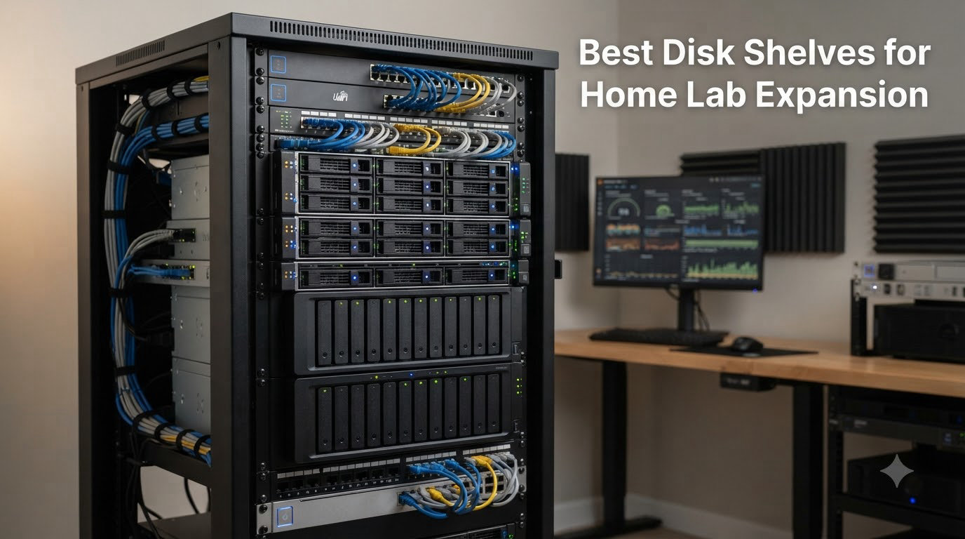 Best Disk Shelves for Home Lab Expansion