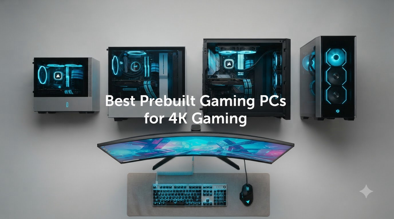Best Prebuilt Gaming PCs for 4K Gaming