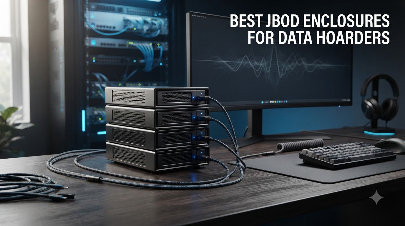 Best JBOD Enclosures for Data Hoarders