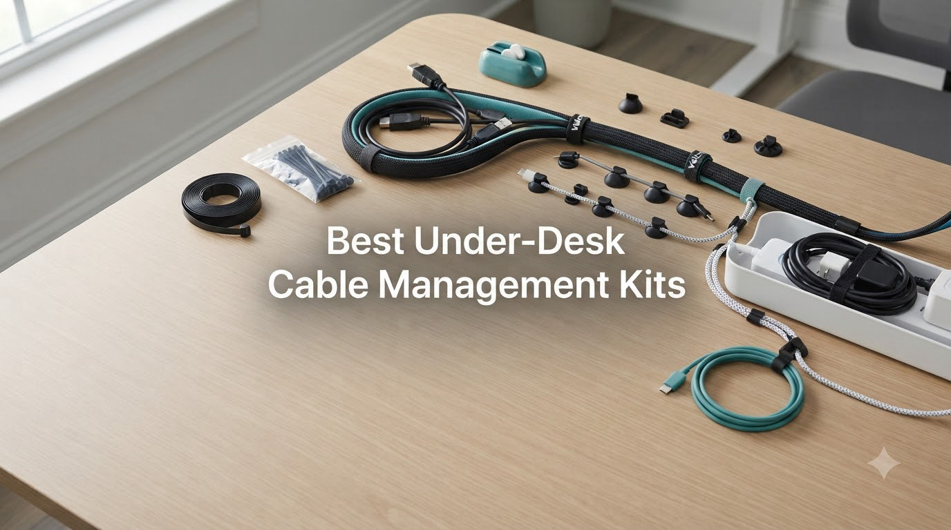 Best Under-Desk Cable Management Kits