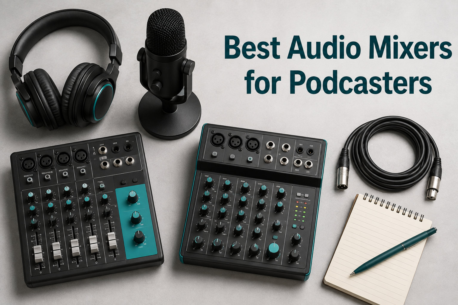 Best Audio Mixers for Podcasters