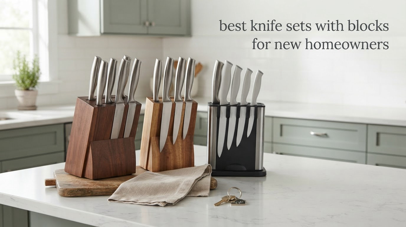 best knife sets with blocks for new homeowners