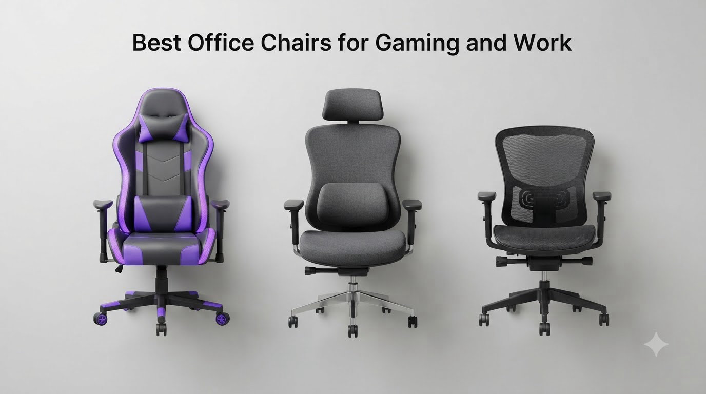 Best Office Chairs for Gaming and Work