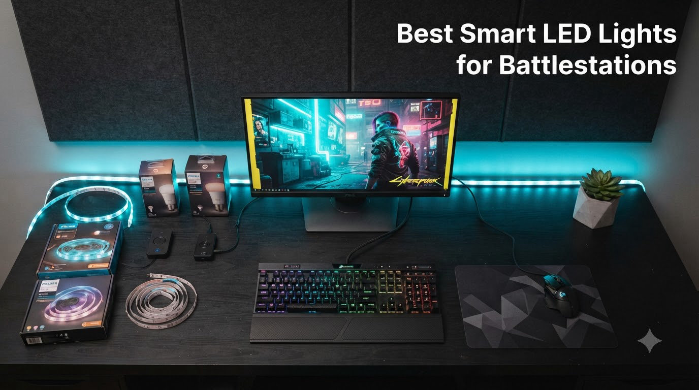 Best Smart LED Lights for Battlestations
