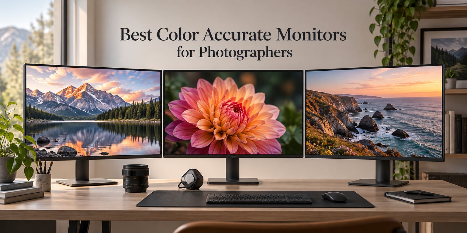 Best Color Accurate Monitors for Photographers