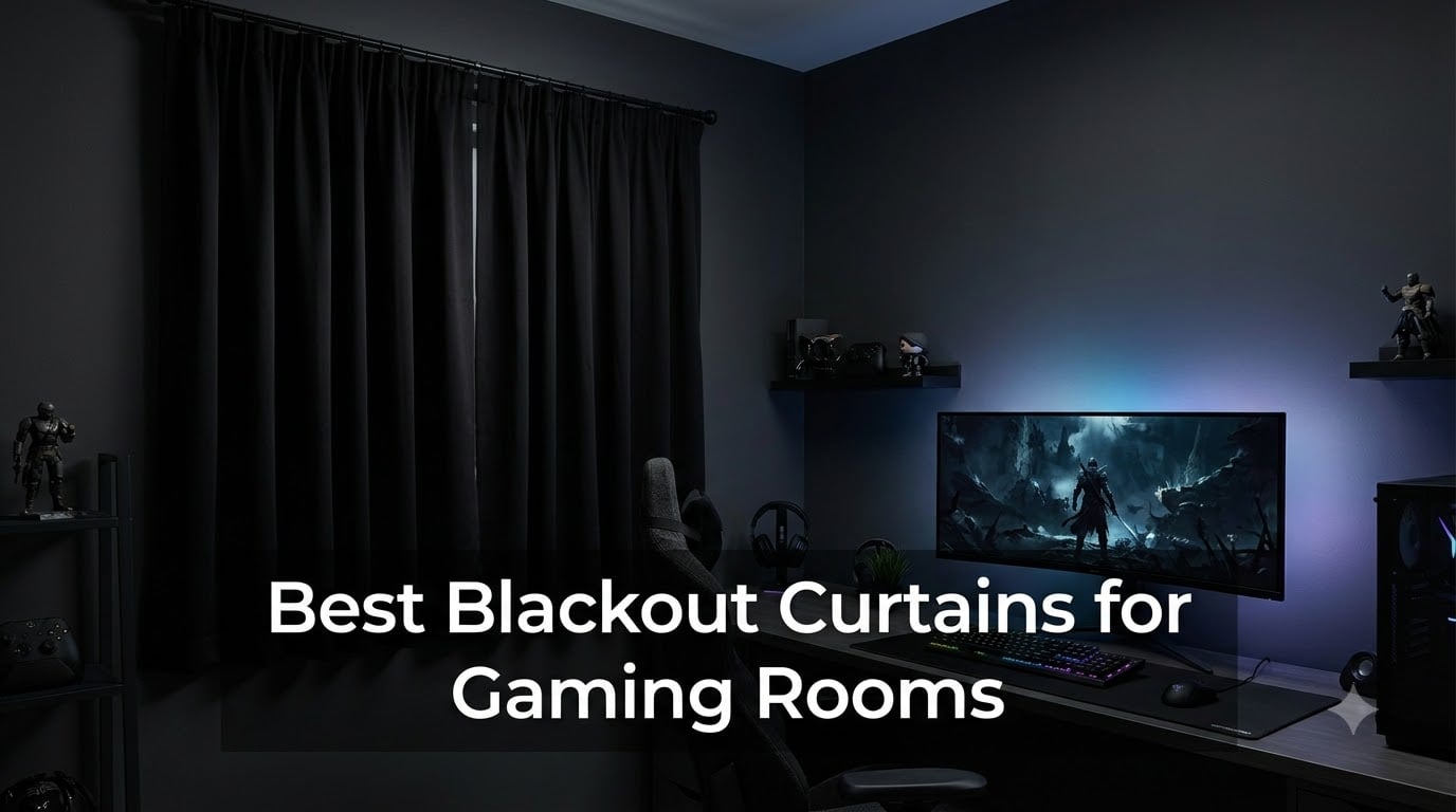 Best Blackout Curtains for Gaming Rooms