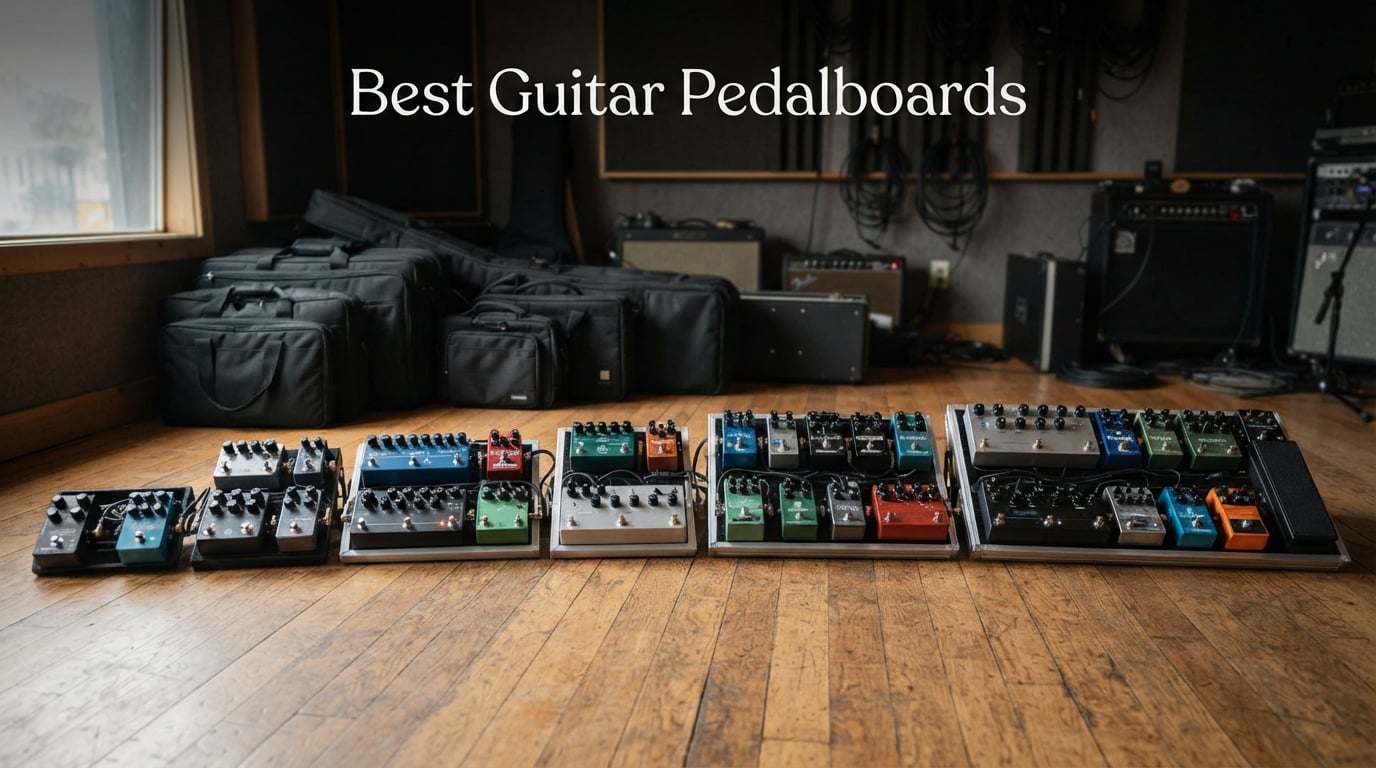 Best Guitar Pedalboards