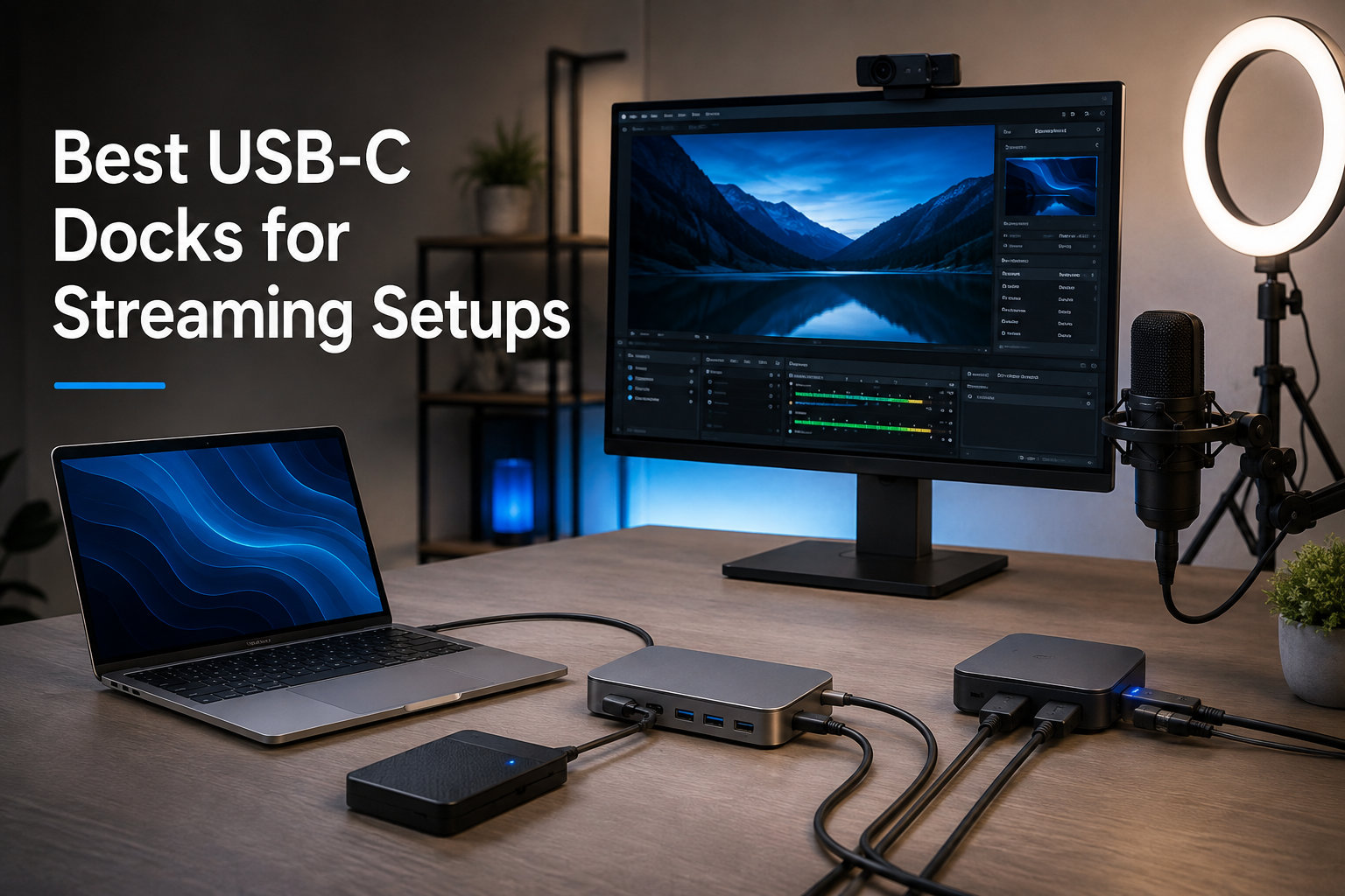 Best USB-C Docks for Streaming Setups