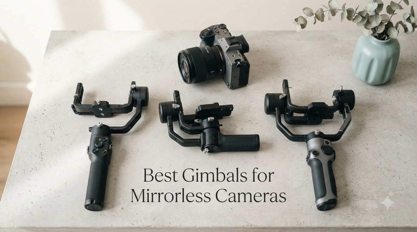 Best Gimbals for Mirrorless Cameras