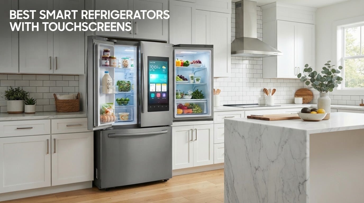 best smart refrigerators with touchscreens