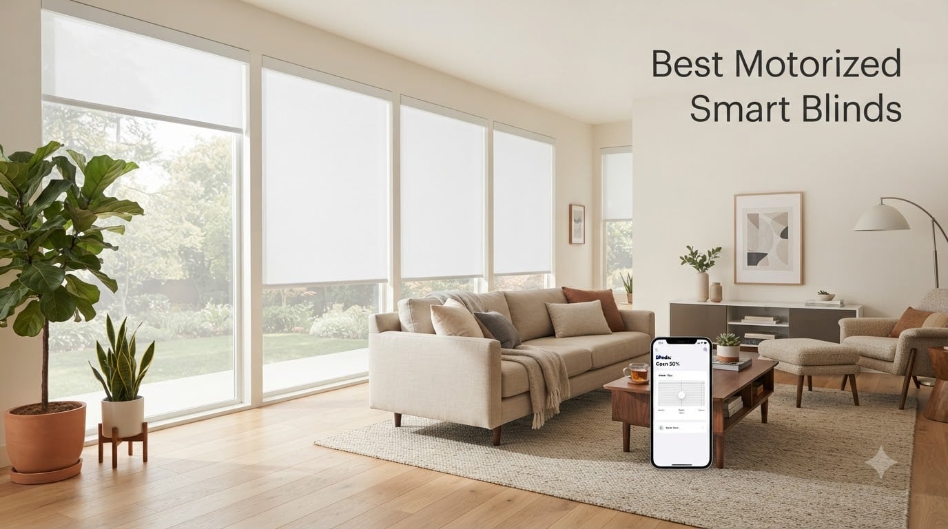 Best Motorized Smart Blinds