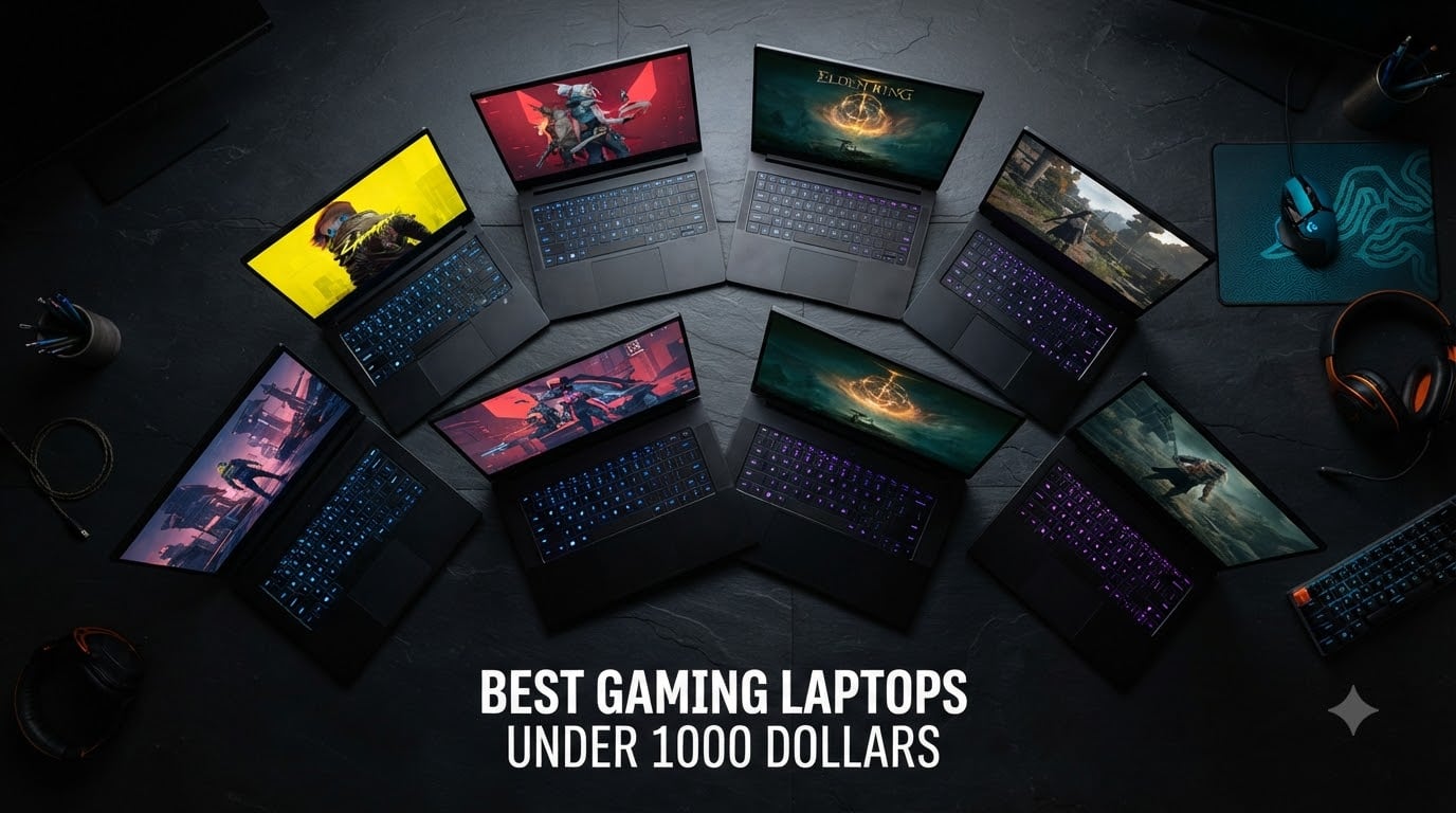 Best Gaming Laptops Under 1000 Dollars