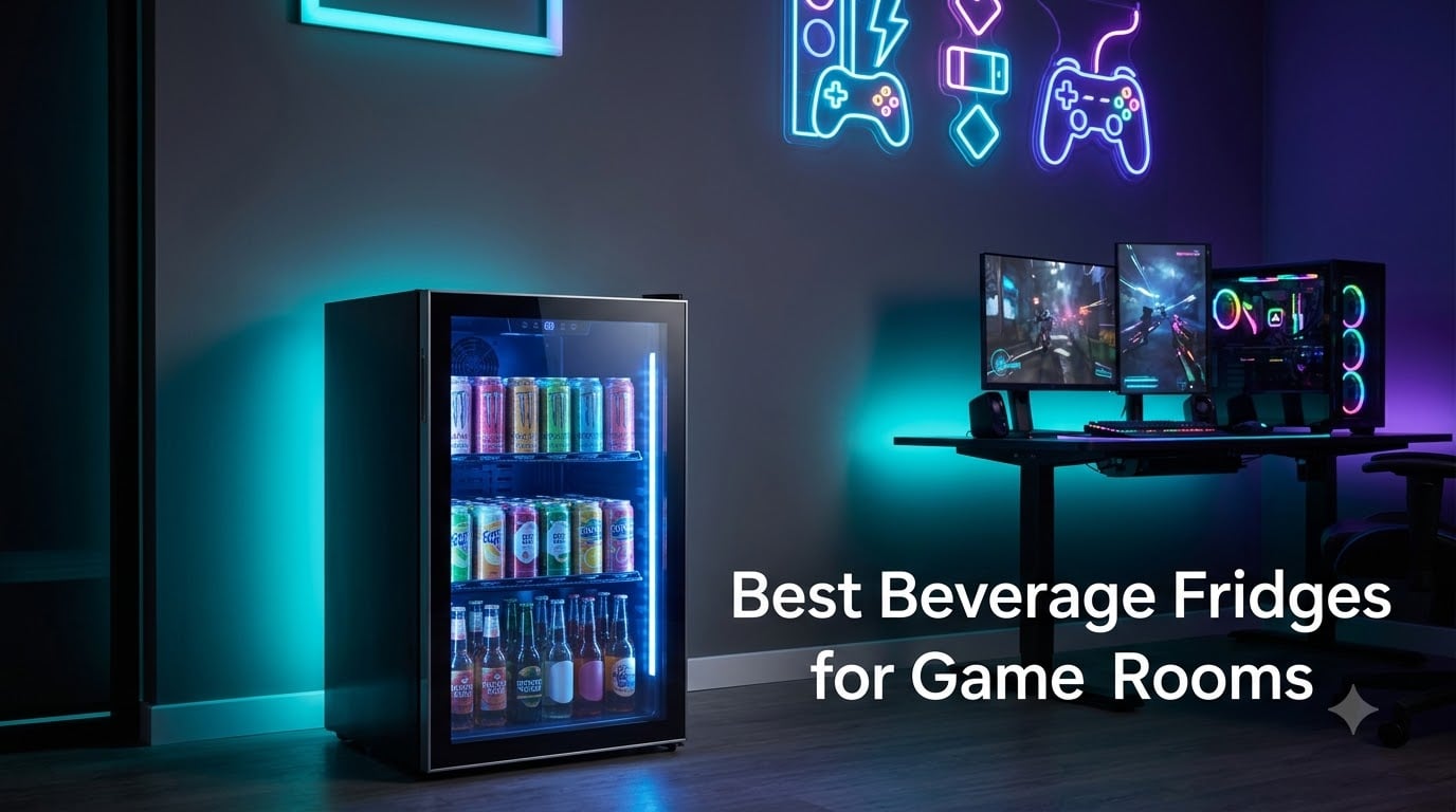 Best Beverage Fridges for Game Rooms