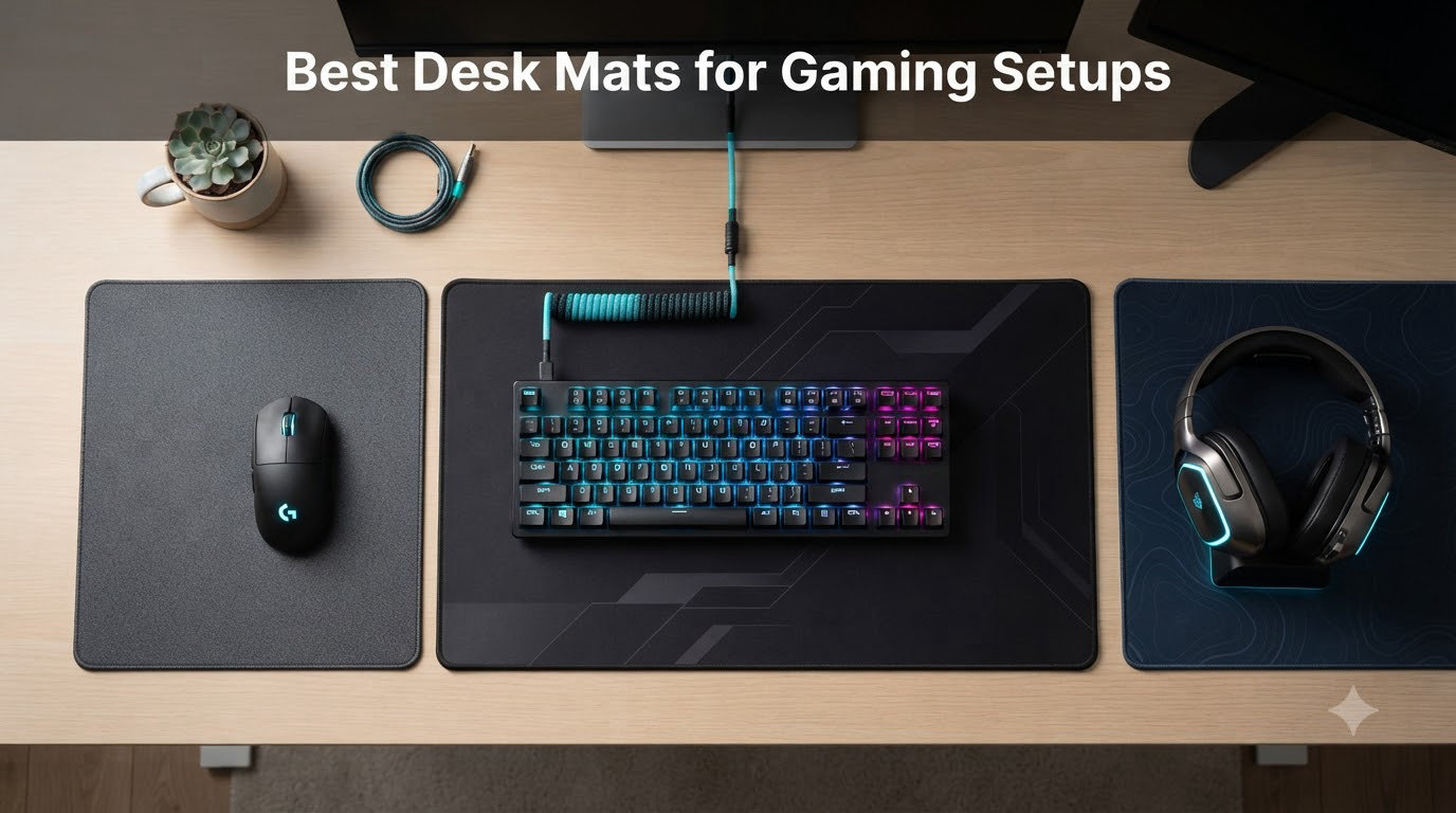 Best Desk Mats for Gaming Setups