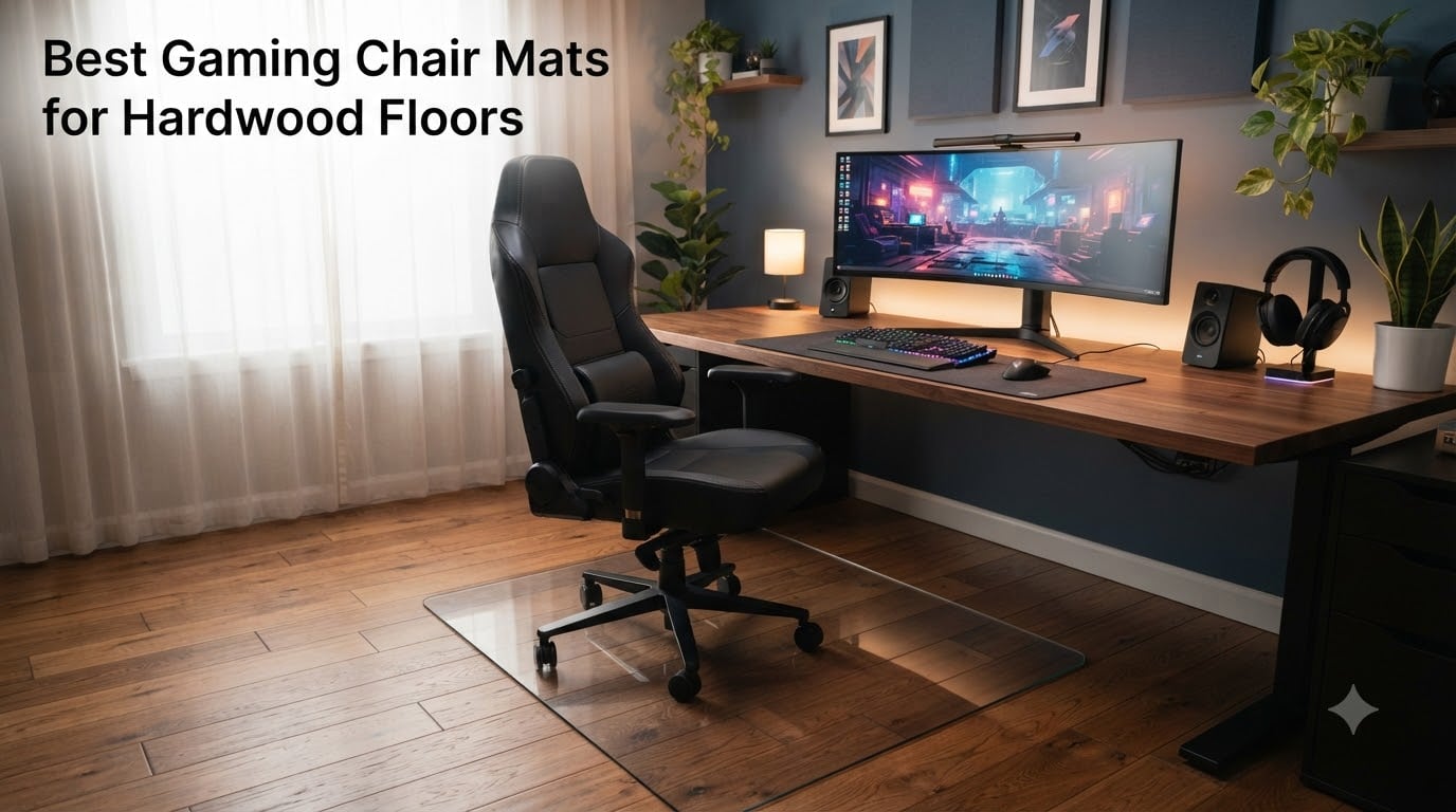 Best Gaming Chair Mats for Hardwood Floors