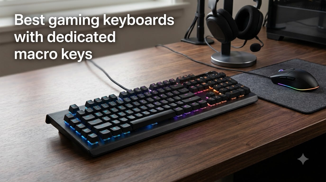 Best gaming keyboards with dedicated macro keys