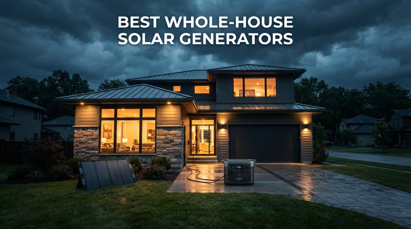 Best Whole-House Solar Generators