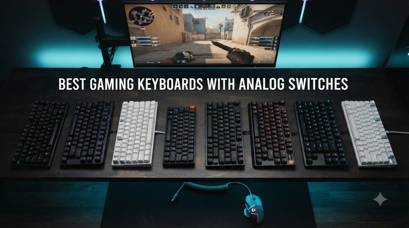 Best Gaming Keyboards With Analog Switches
