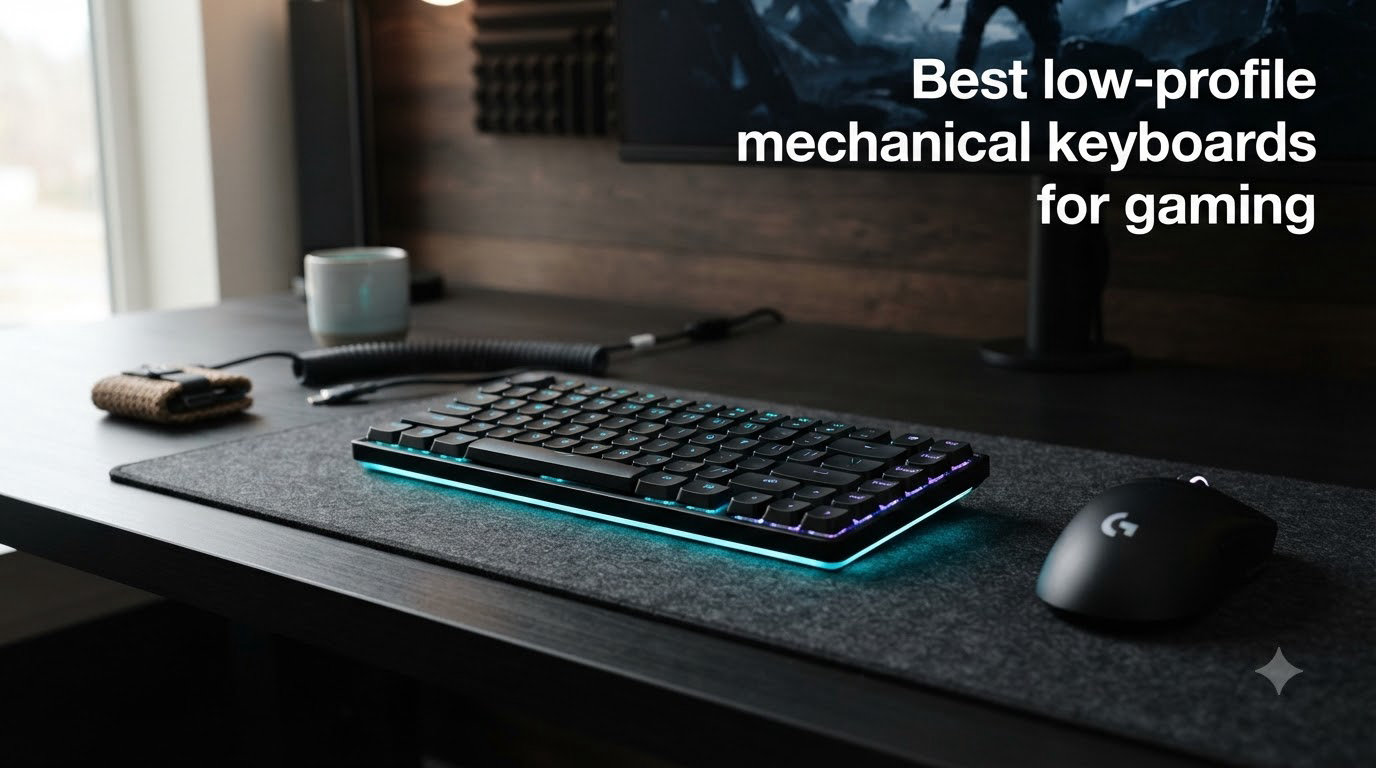 Best low-profile mechanical keyboards for gaming