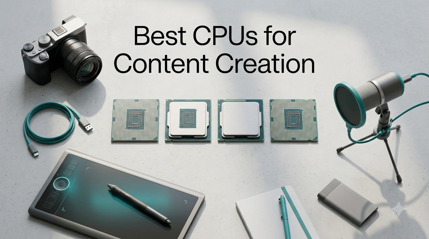 Best CPUs for Content Creation