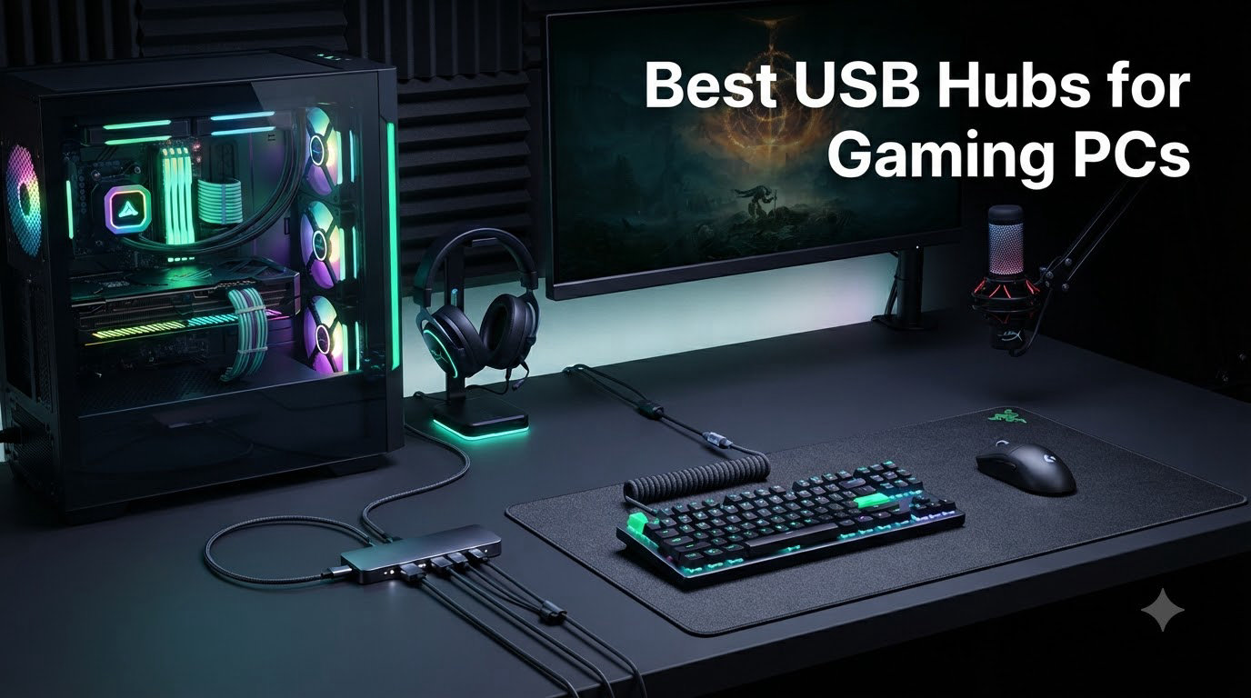 Best USB Hubs for Gaming PCs