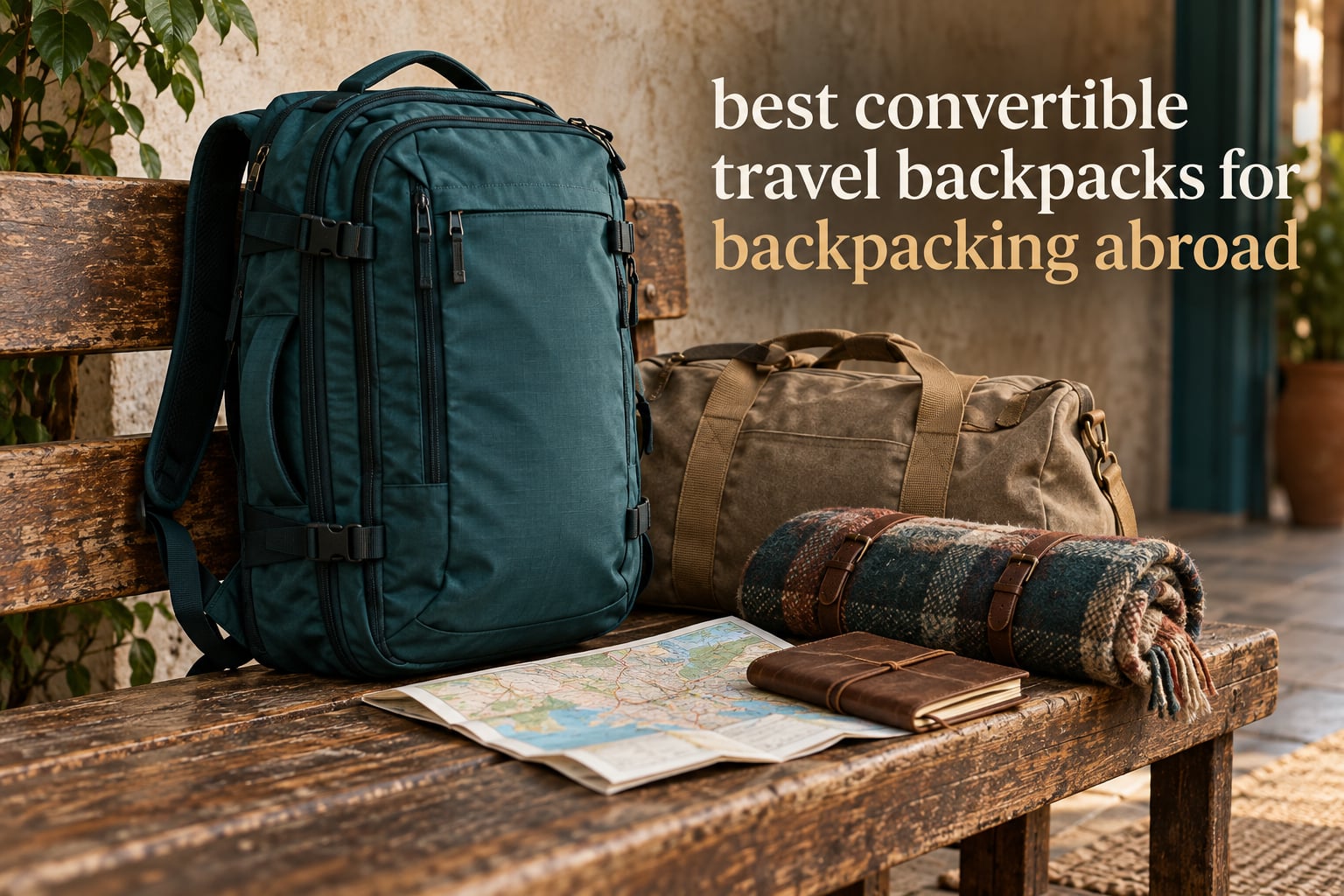 best convertible travel backpacks for backpacking abroad