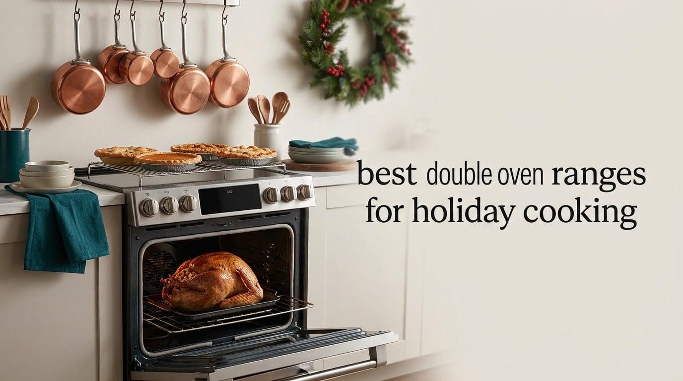 best double oven ranges for holiday cooking