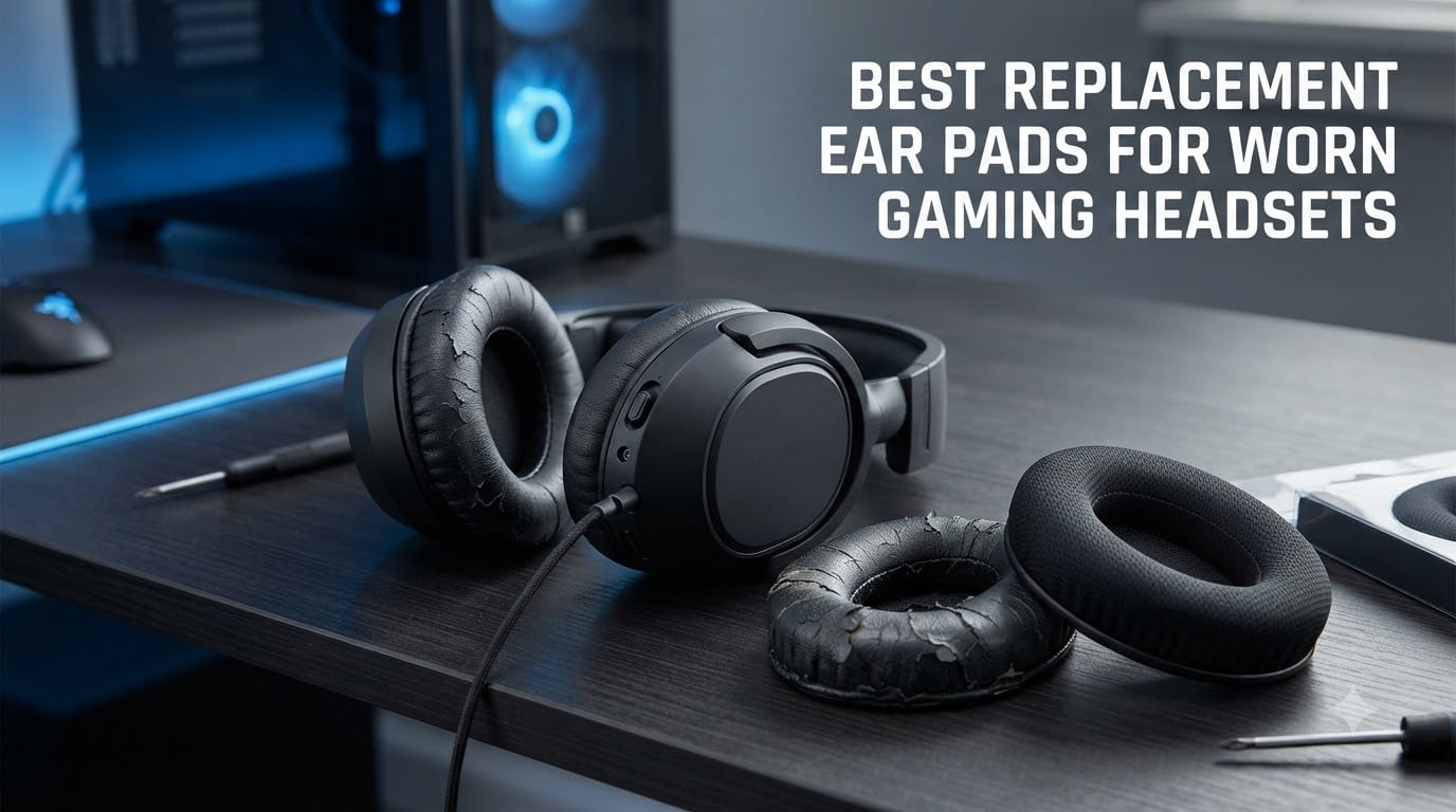 Best replacement ear pads for worn gaming headsets