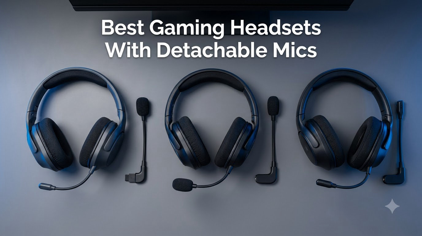 Best Gaming Headsets With Detachable Mics