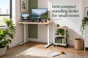 best compact standing desks for small rooms
