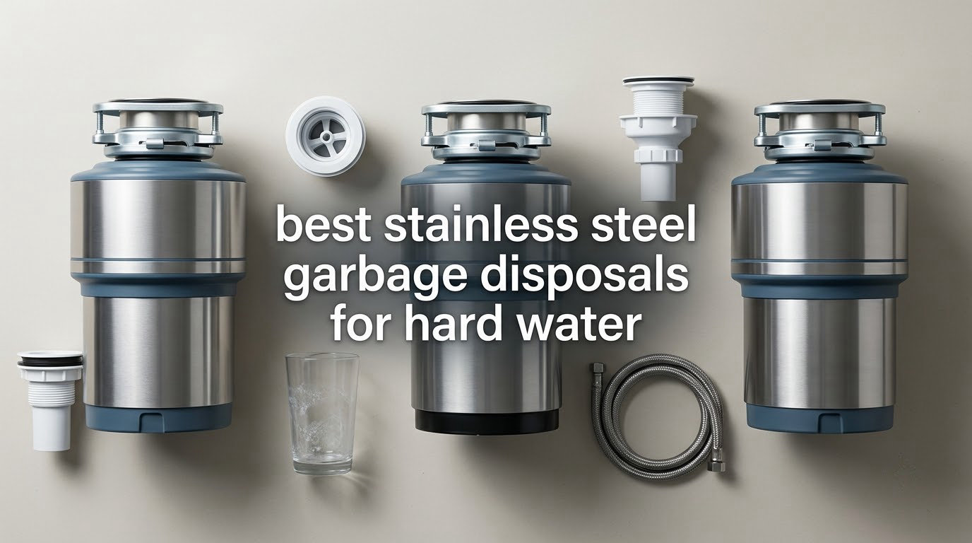 best stainless steel garbage disposals for hard water