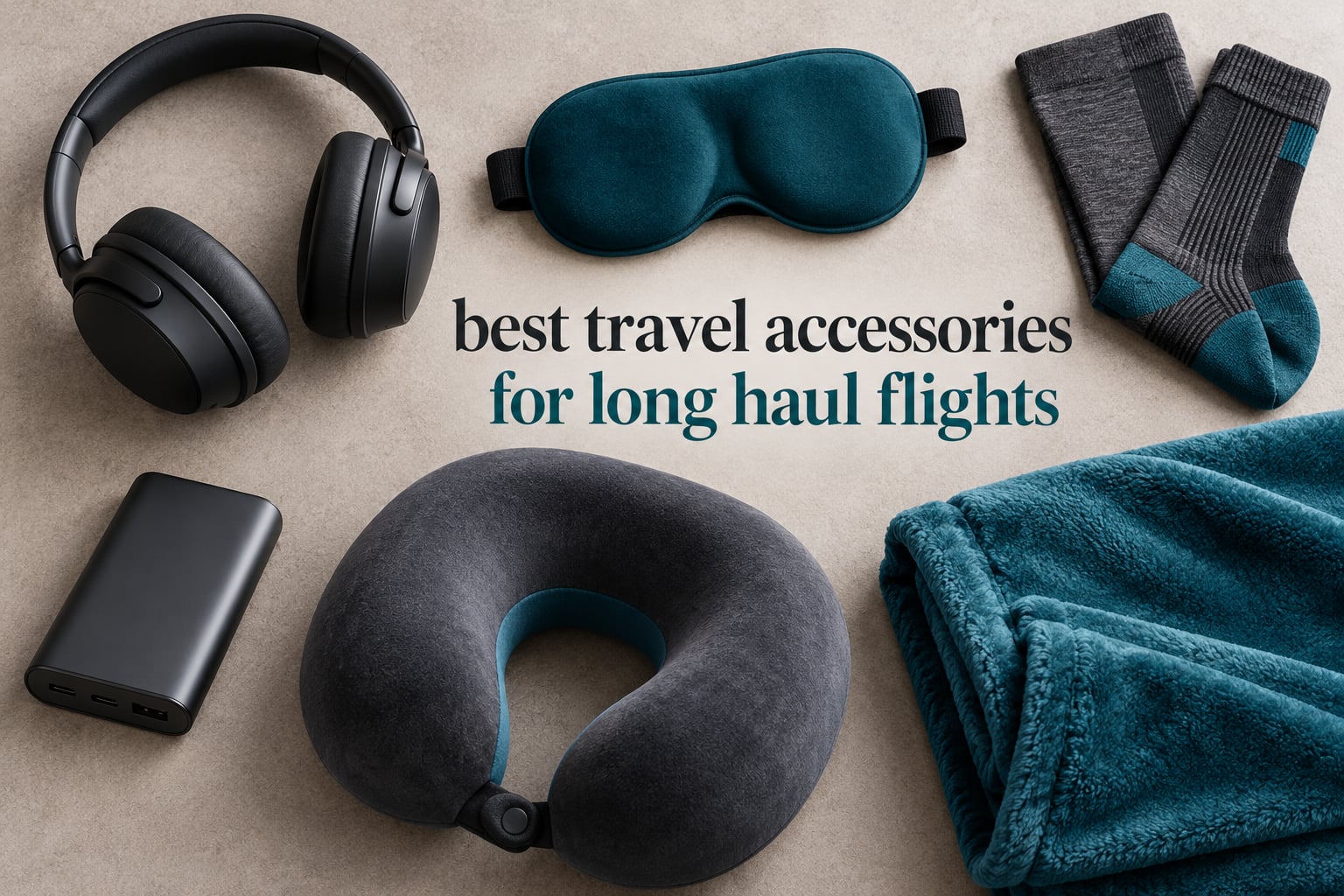 best travel accessories for long haul flights