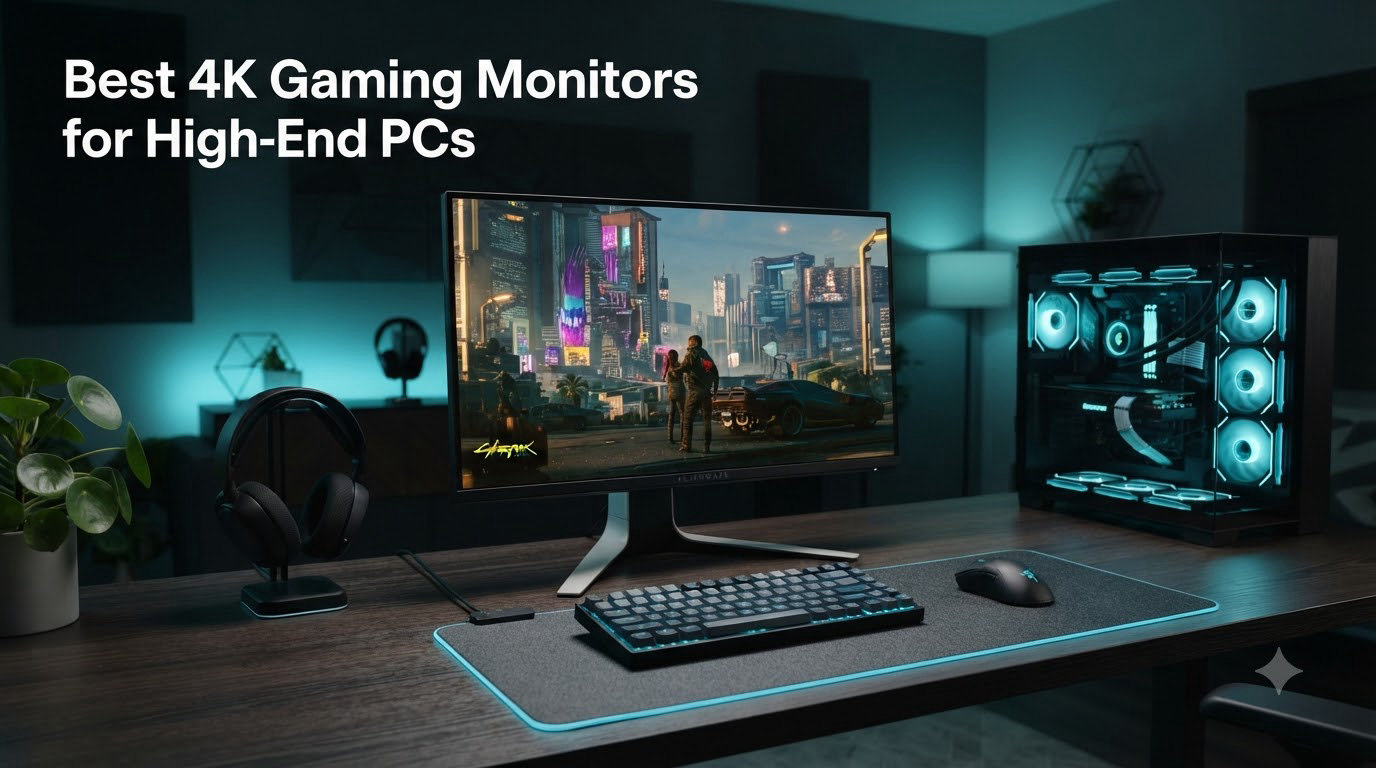 Best 4K Gaming Monitors for High-End PCs
