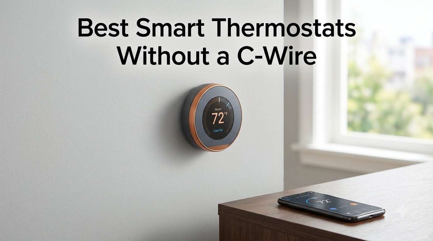 Best Smart Thermostats Without a C-Wire