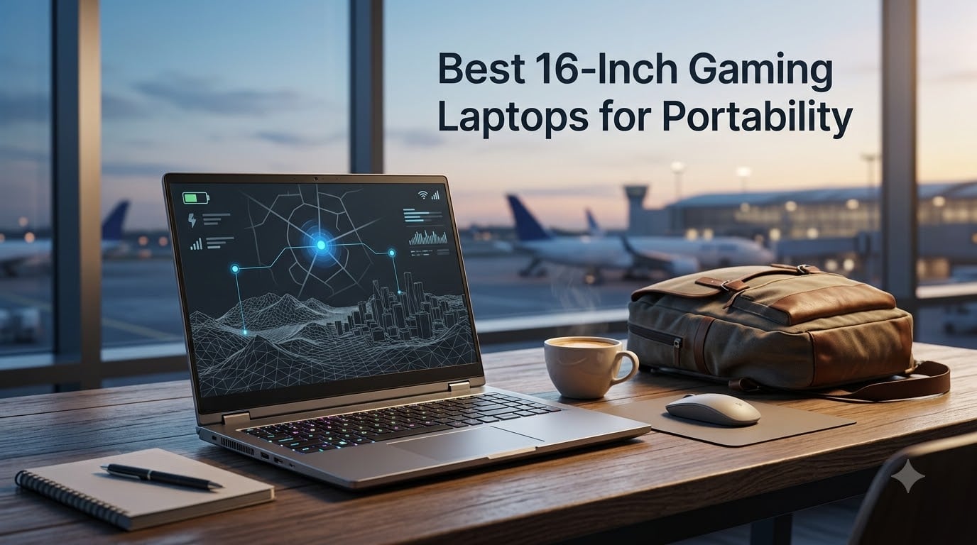 Best 16-Inch Gaming Laptops for Portability