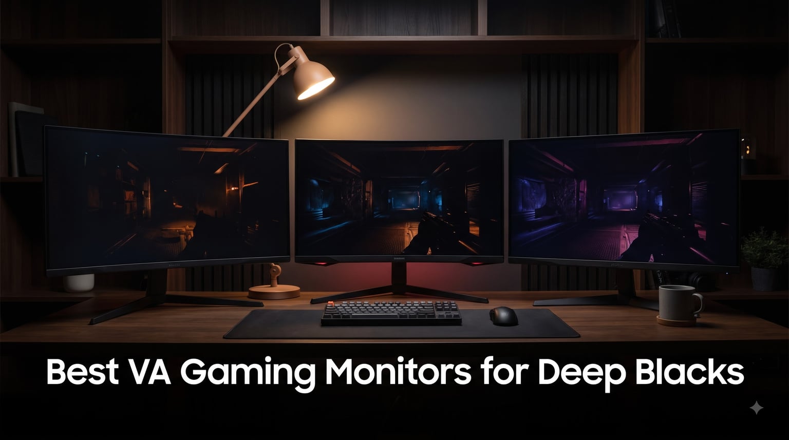 Best VA Gaming Monitors for Deep Blacks