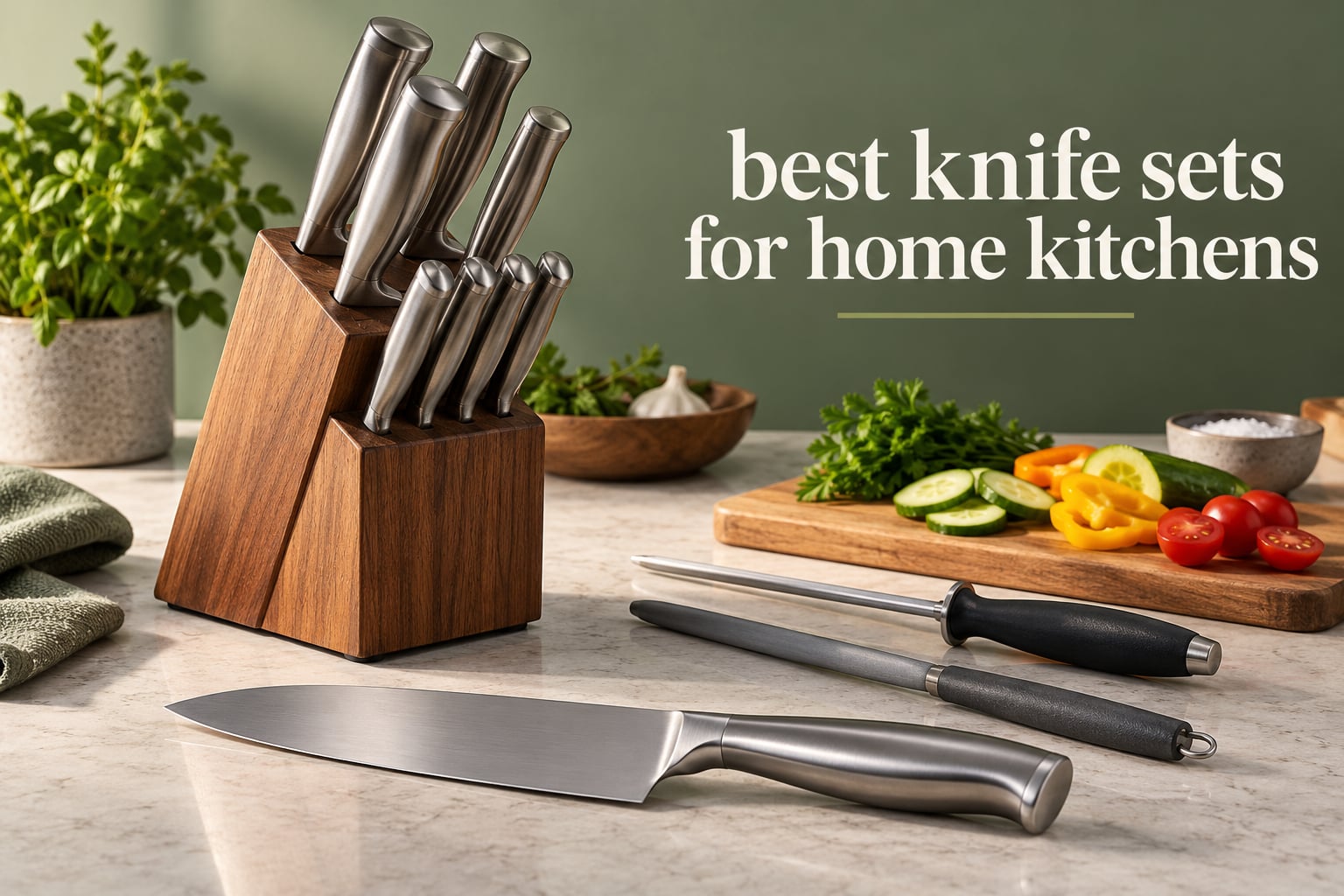 best knife sets for home kitchens