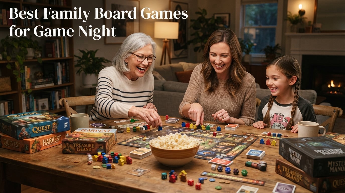 Best Family Board Games for Game Night