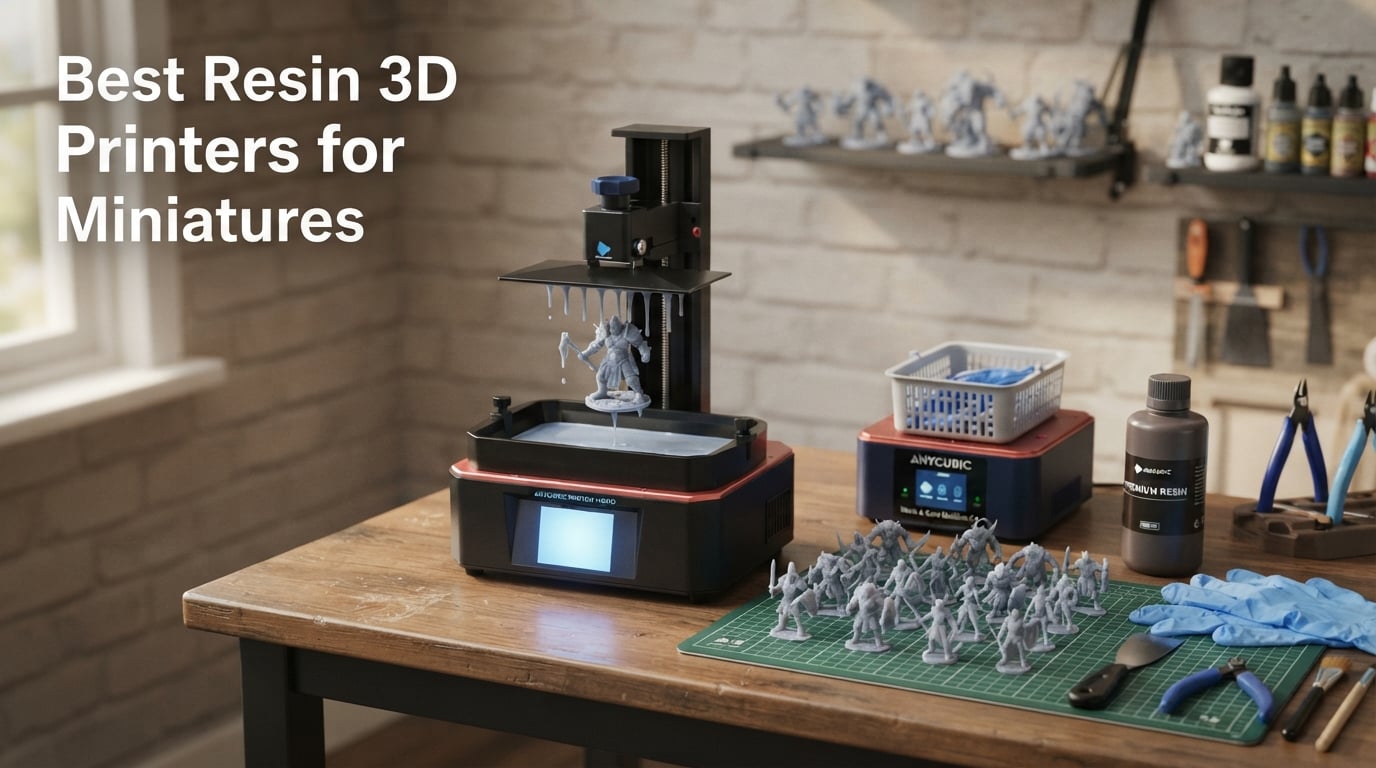 Best Resin 3D Printers for Miniatures