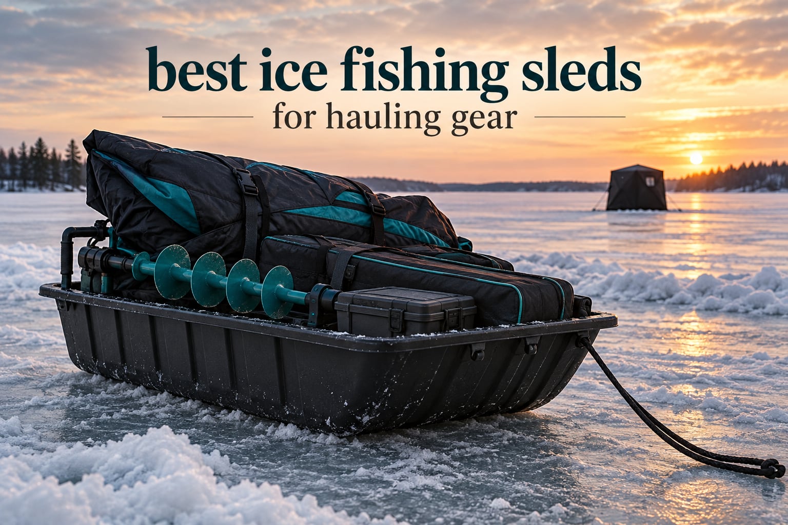 best ice fishing sleds for hauling gear