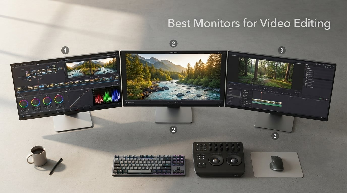 Best Monitors for Video Editing