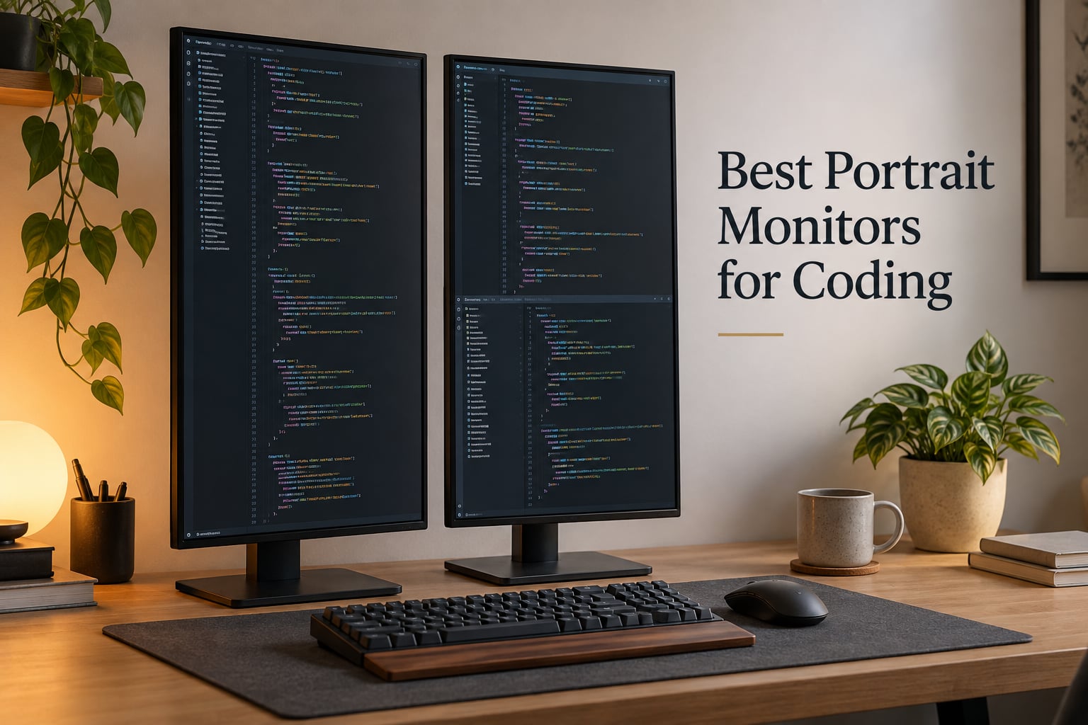 Best Portrait Monitors for Coding