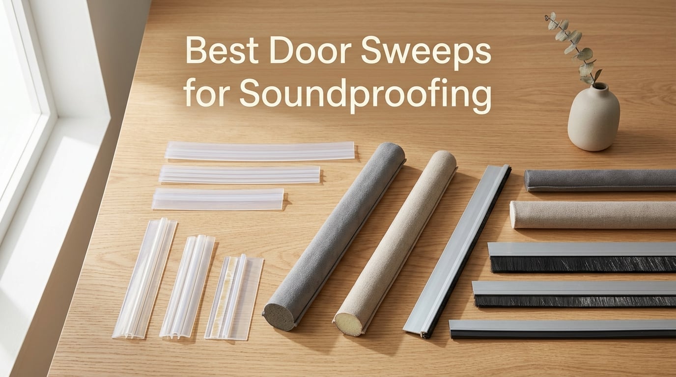Best Door Sweeps for Soundproofing