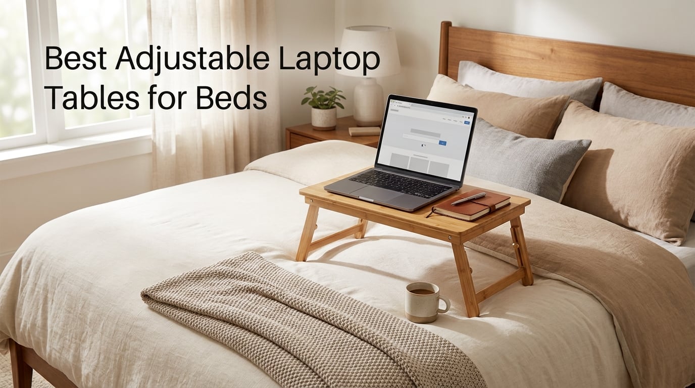 Best Adjustable Laptop Tables for Beds