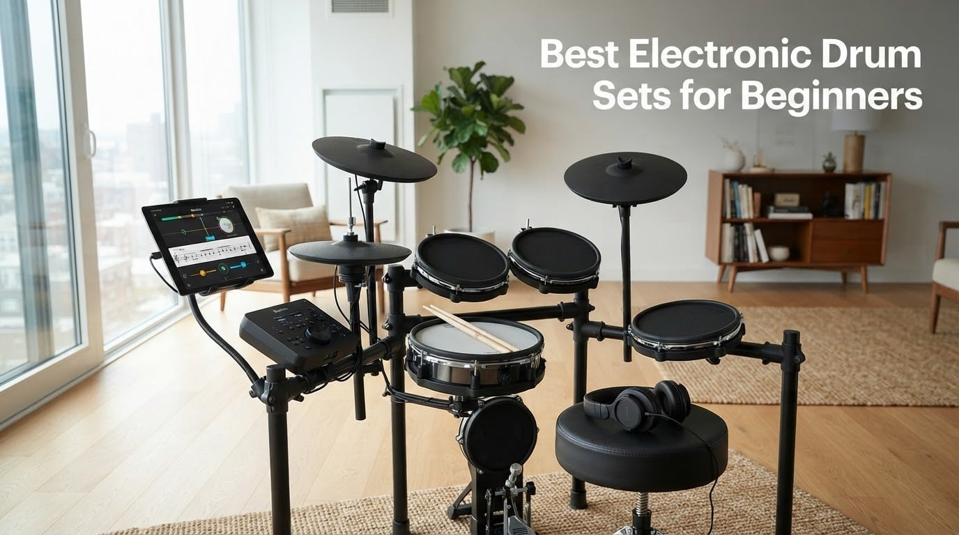 Best Electronic Drum Sets for Beginners